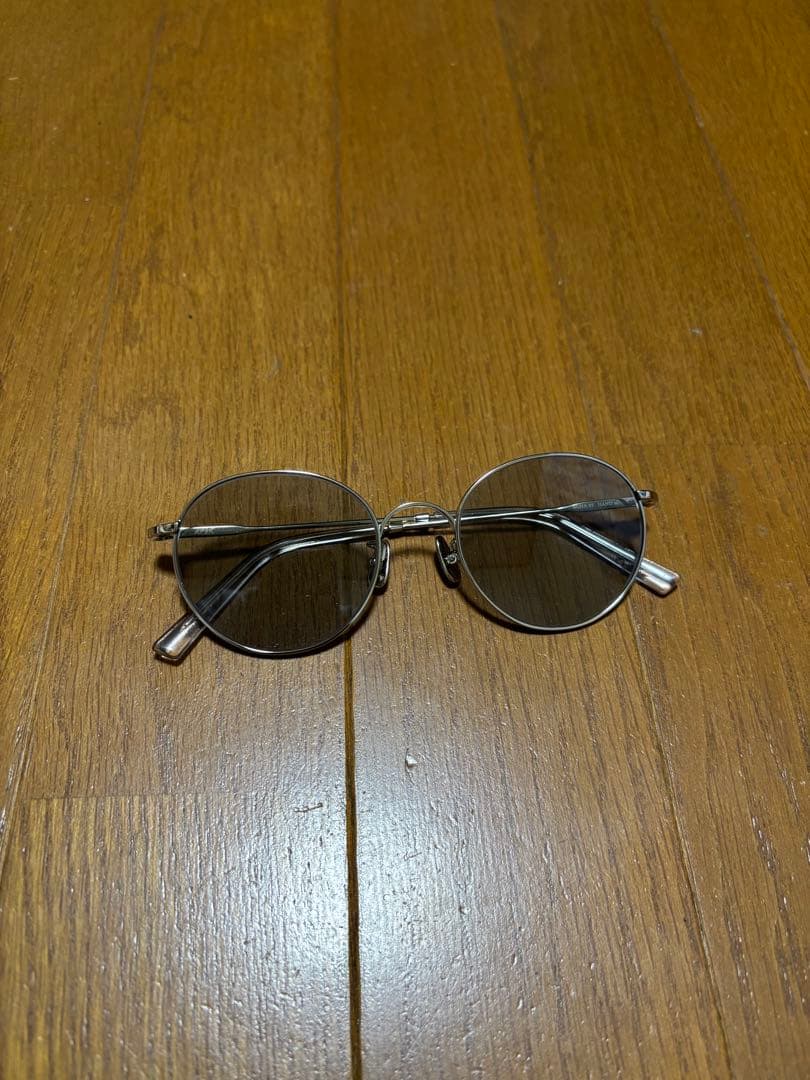A.D.S.R . サングラス　グレー　シルバー