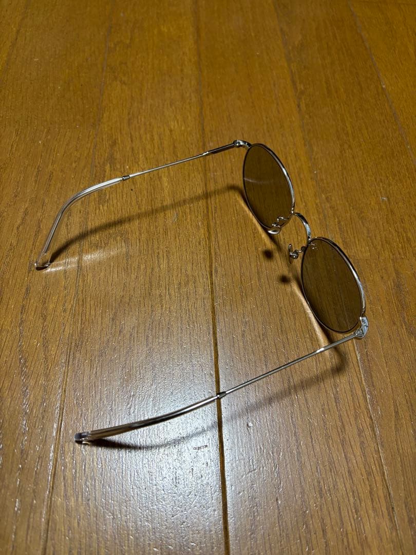 A.D.S.R . サングラス　グレー　シルバー