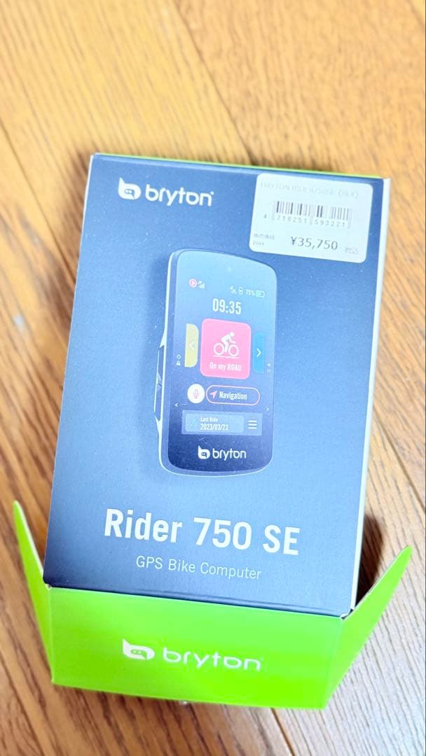 よ*。様 bryton サイクルコンピューター RIDER750SE