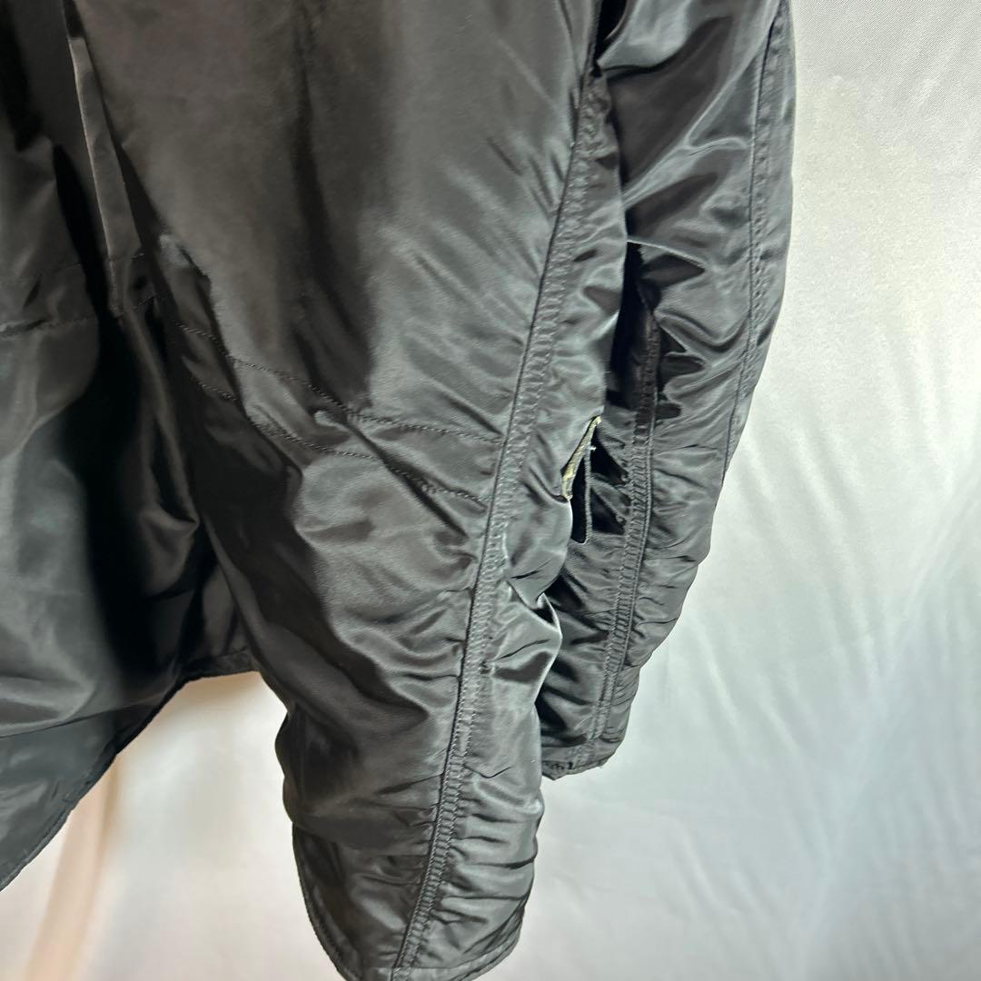 Alpha industries N-3B モッズコート ブラック メンズ L