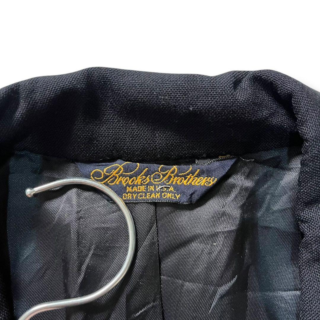 90s USA製 Brooks Brothers BROOKSEASE 紺ブレ