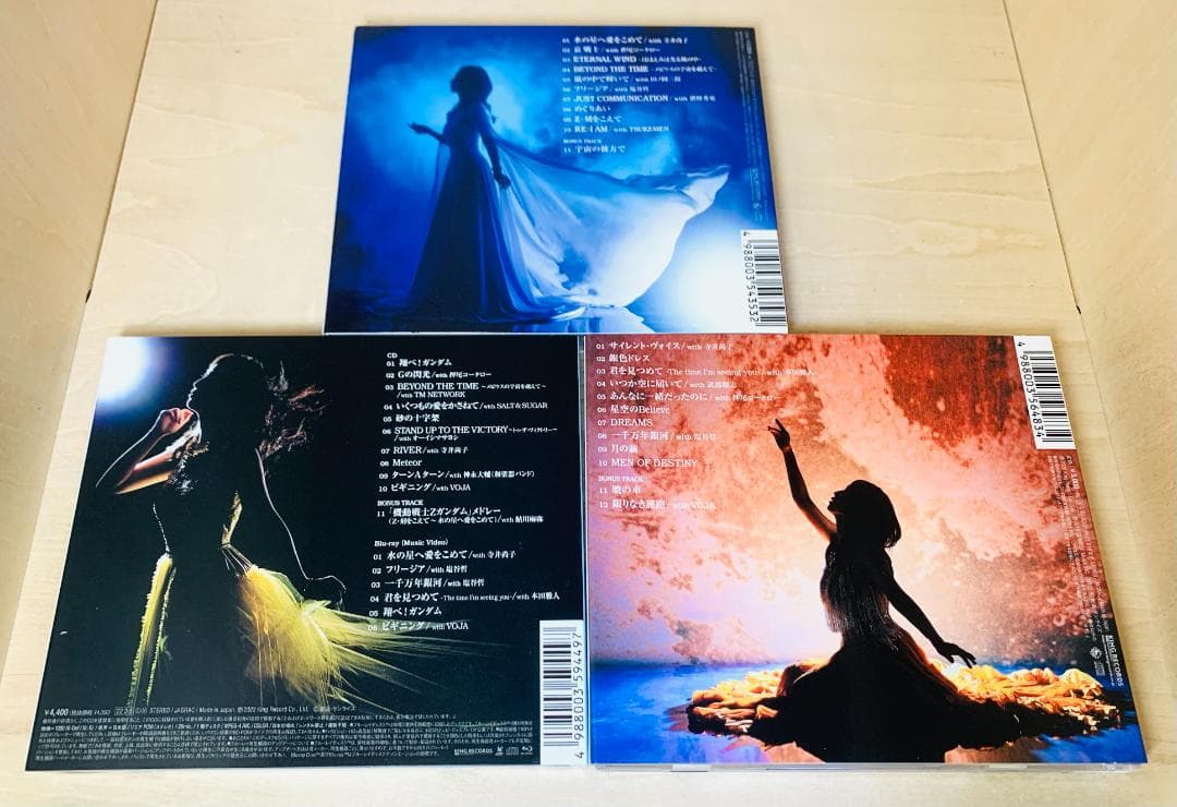森口博子 GUNDAM SONG COVERS 1 2 3 CD-BOX 初回版
