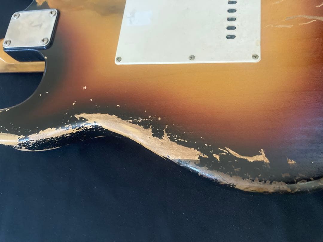 ギター #19 STtype Nitrocellulose lacquer relic