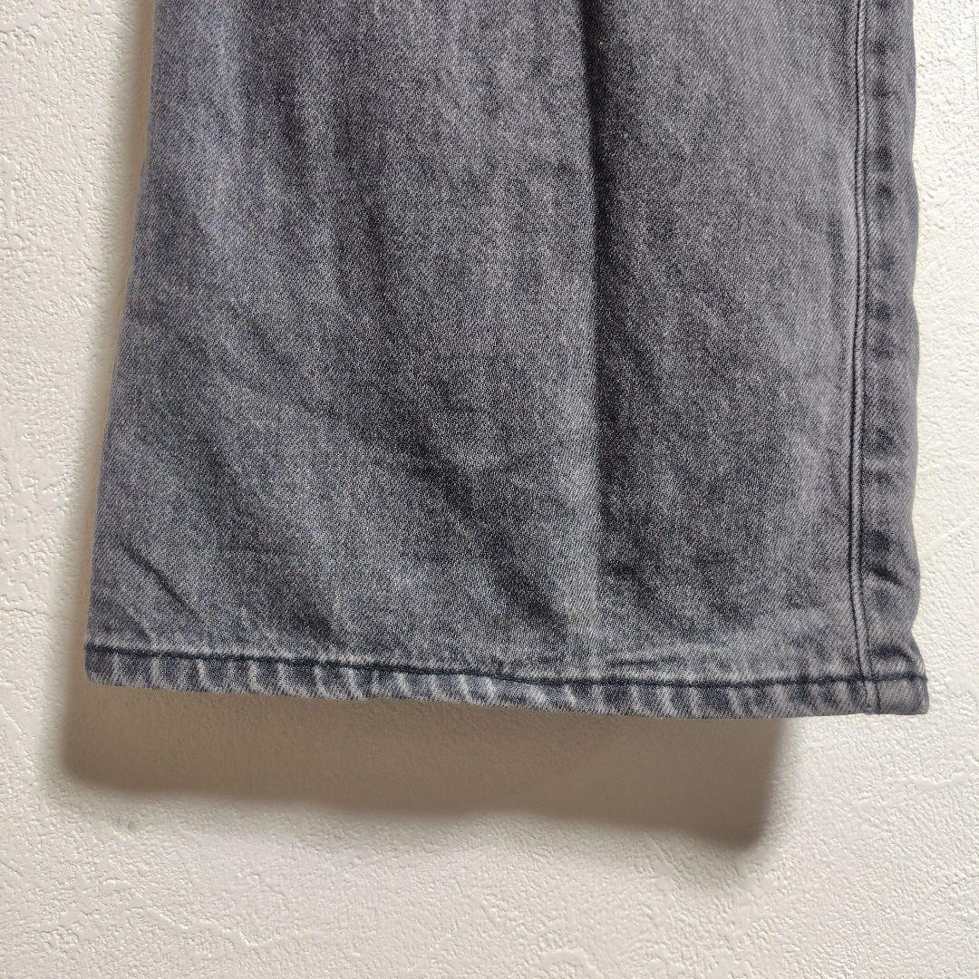 Whim Gazette ウィムガゼット　ドロストデニムパンツ　34 グレー
