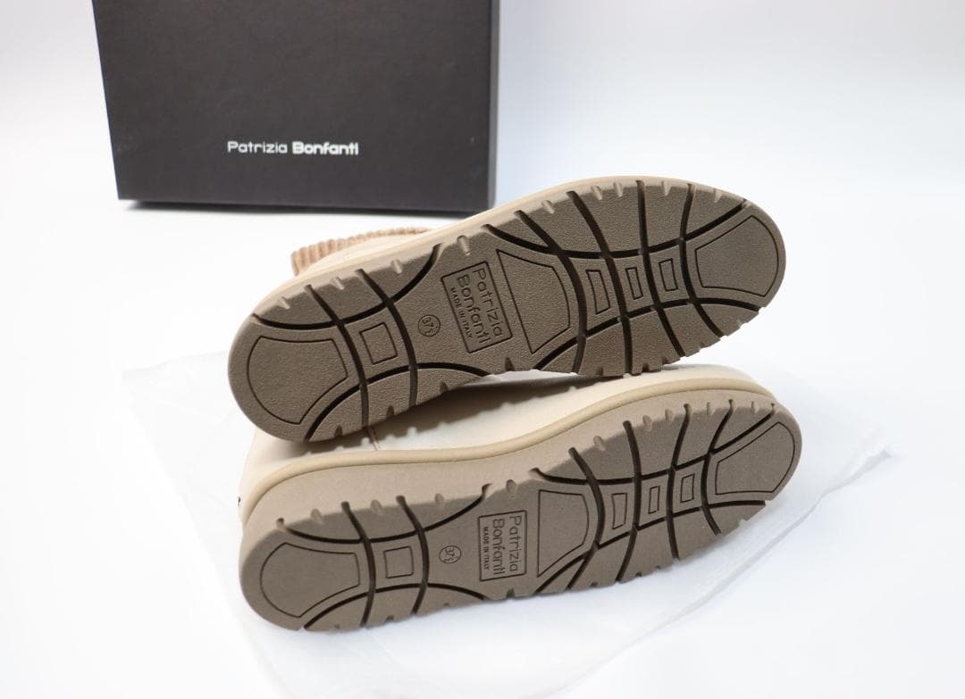 新品 PATRIZIA BONFANTI レザーショートブーツ YAYA