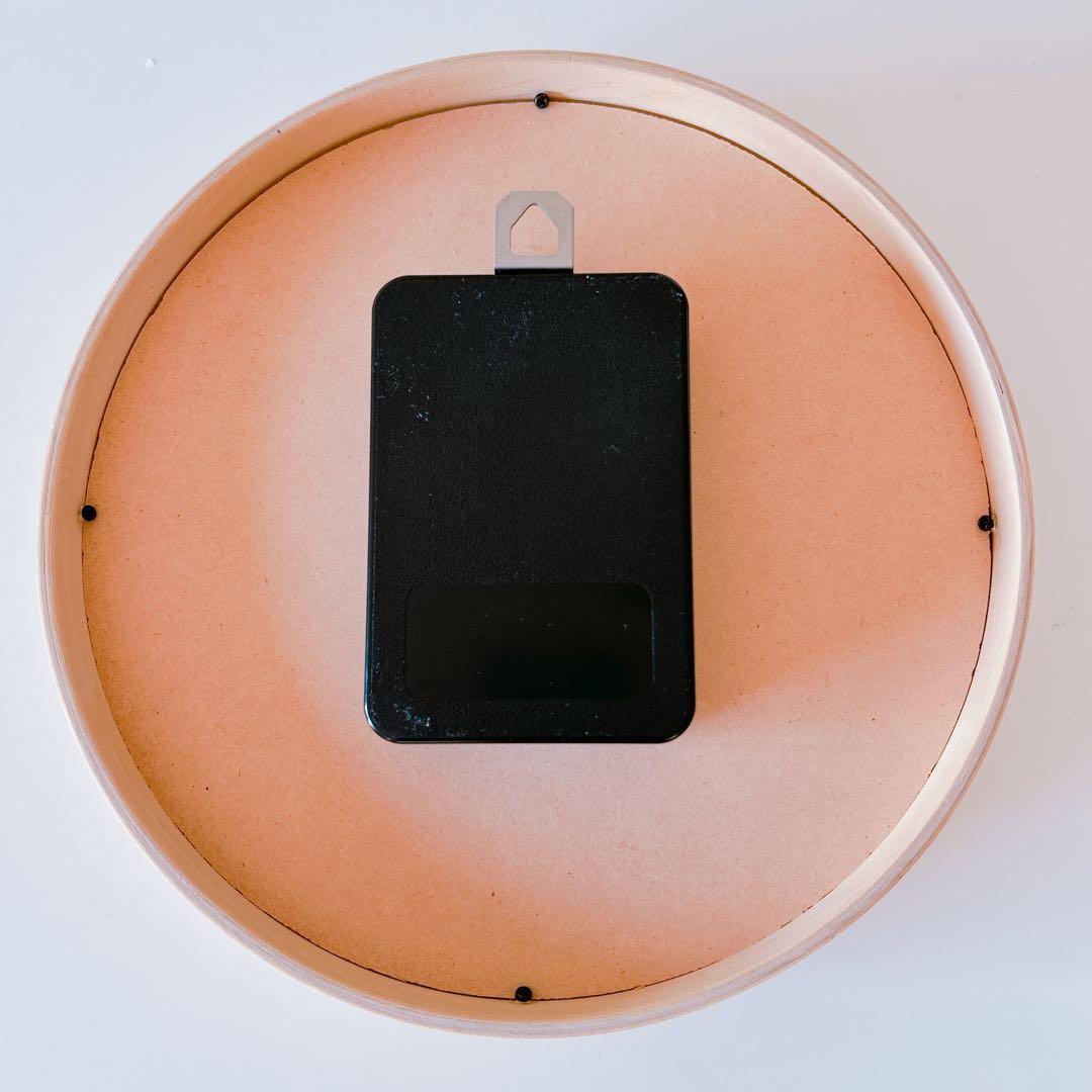 RIKI CLOCK M 壁掛け 電波時計 約25cm lemnos