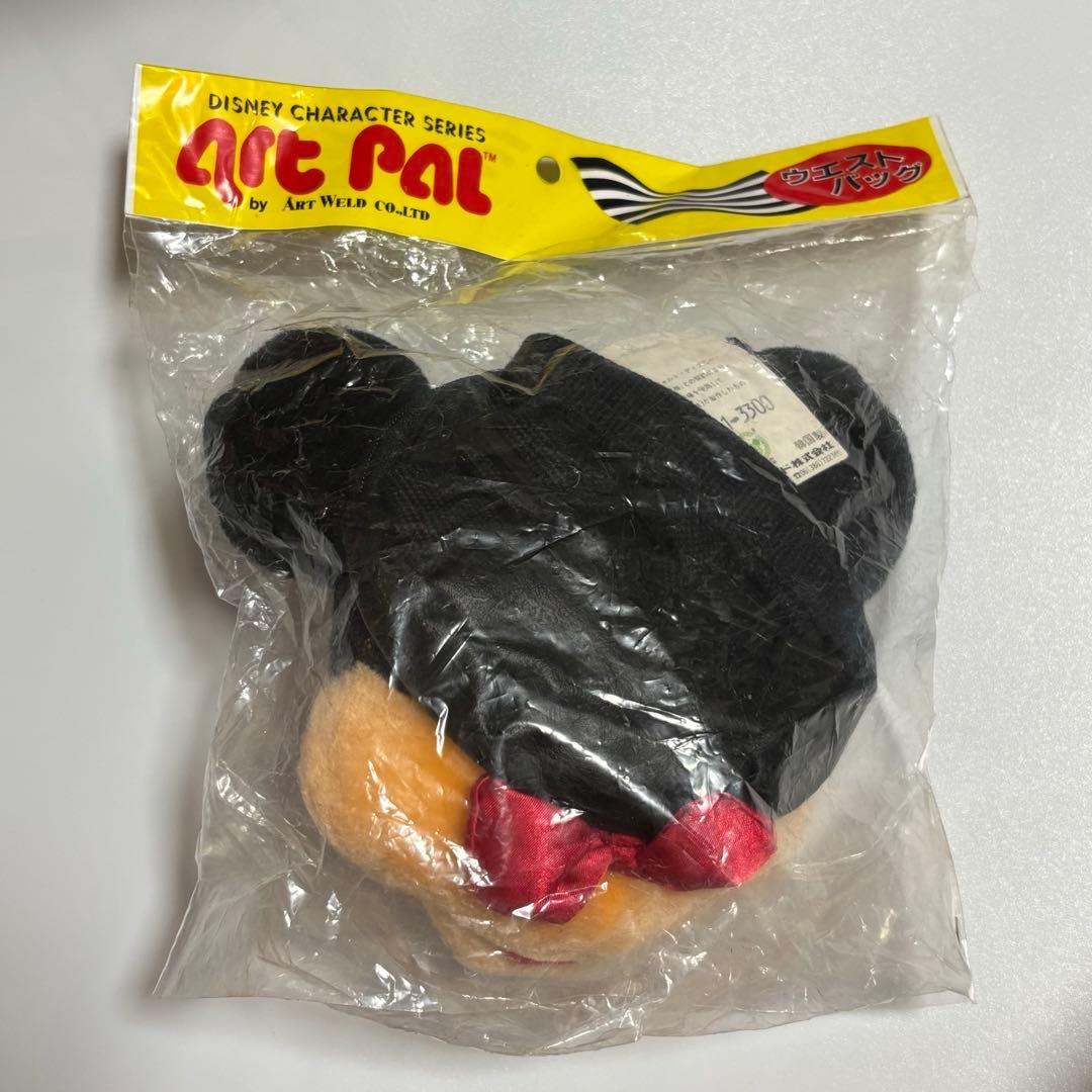 新品☆レア！レトロ ミッキーマウス ウエストポーチ ウエストバッグ ボディバッグ