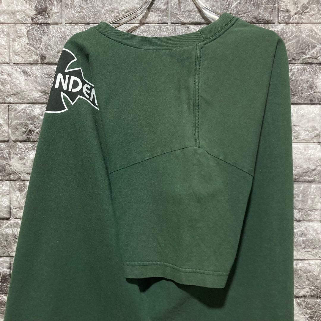 INDEPENDENT Tシャツ インディペンデント NHS L グリーン