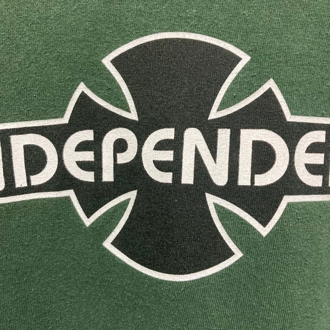 INDEPENDENT Tシャツ インディペンデント NHS L グリーン