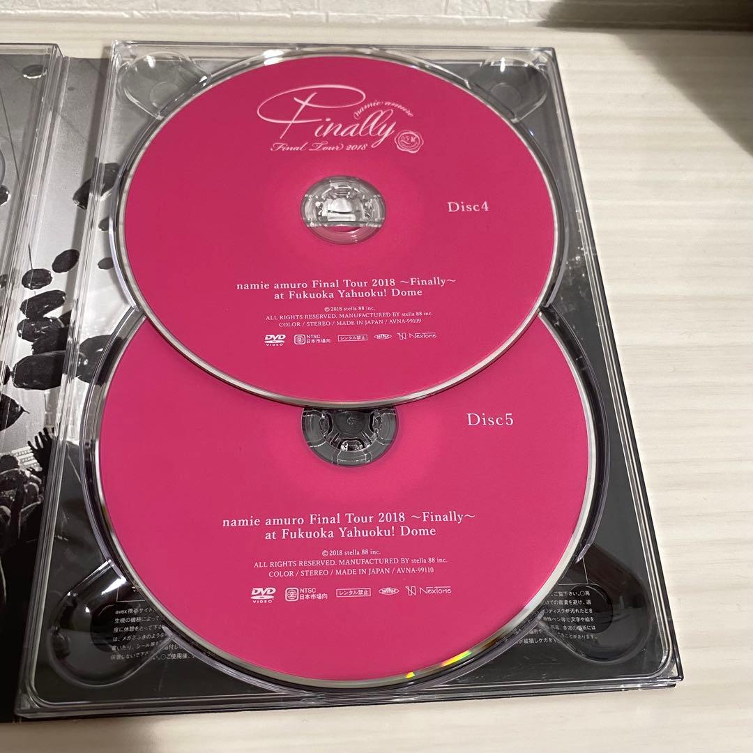 安室奈美恵 Final Tour 2018 Finally DVD5枚セット