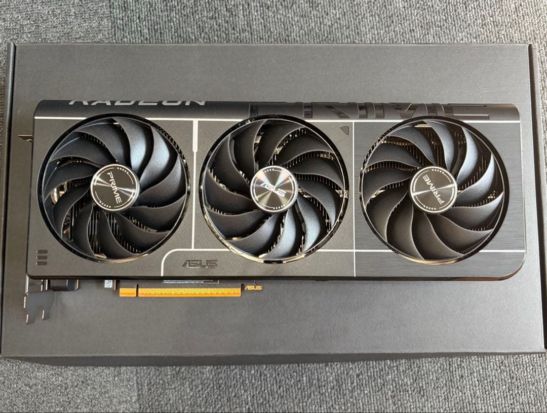 グラフィックボード・グラボ・ビデオカード ASUS PRIME Radeon RX 9070 XT 16GB