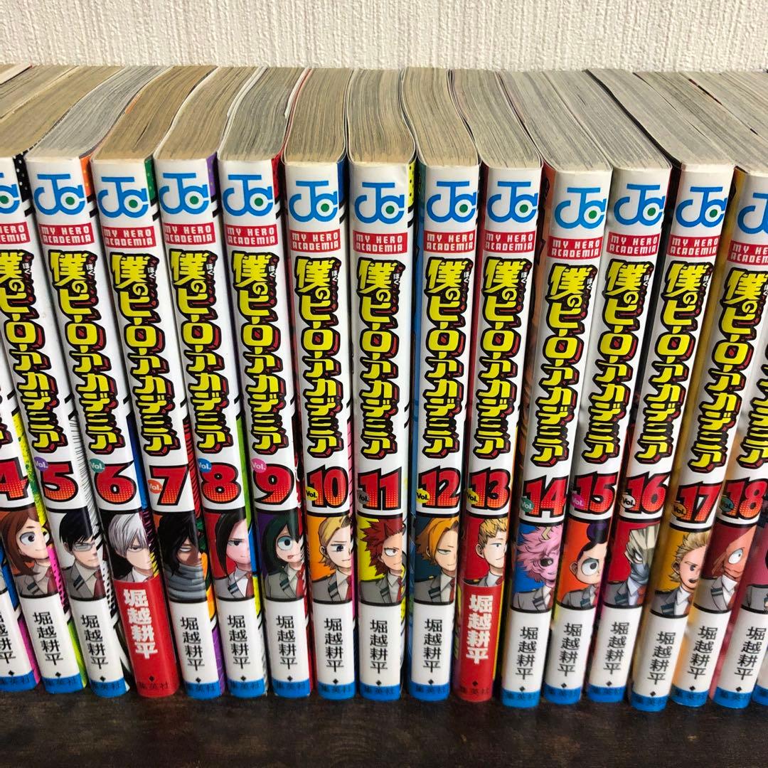 僕のヒーローアカデミア　初版　帯付　多数　1〜36巻　38巻