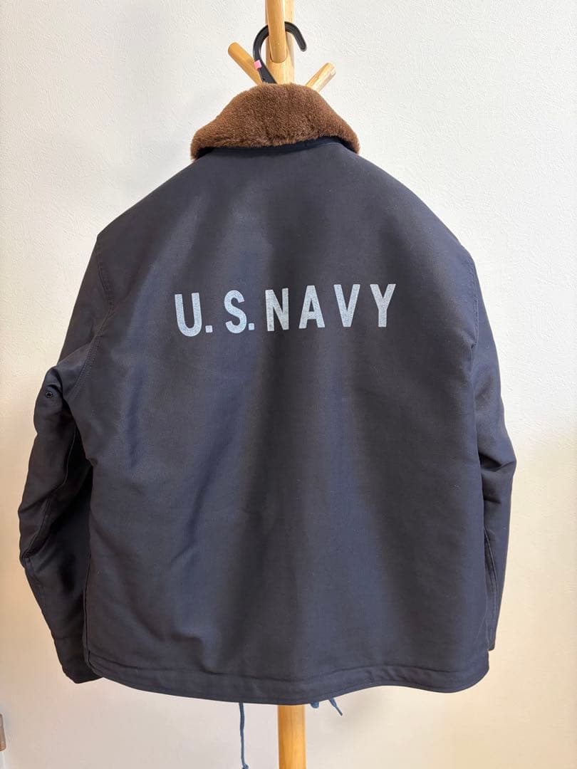 WAIPER.inc U.S.NAVY N-1 デッキジャケット