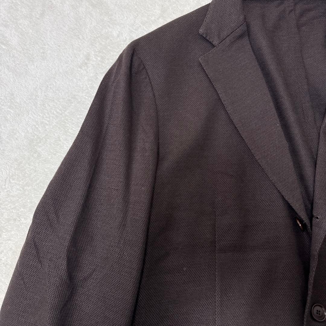 訳あり美品 ユナイテッドアローズ テーラードジャケット 麻100% 3XL 高級