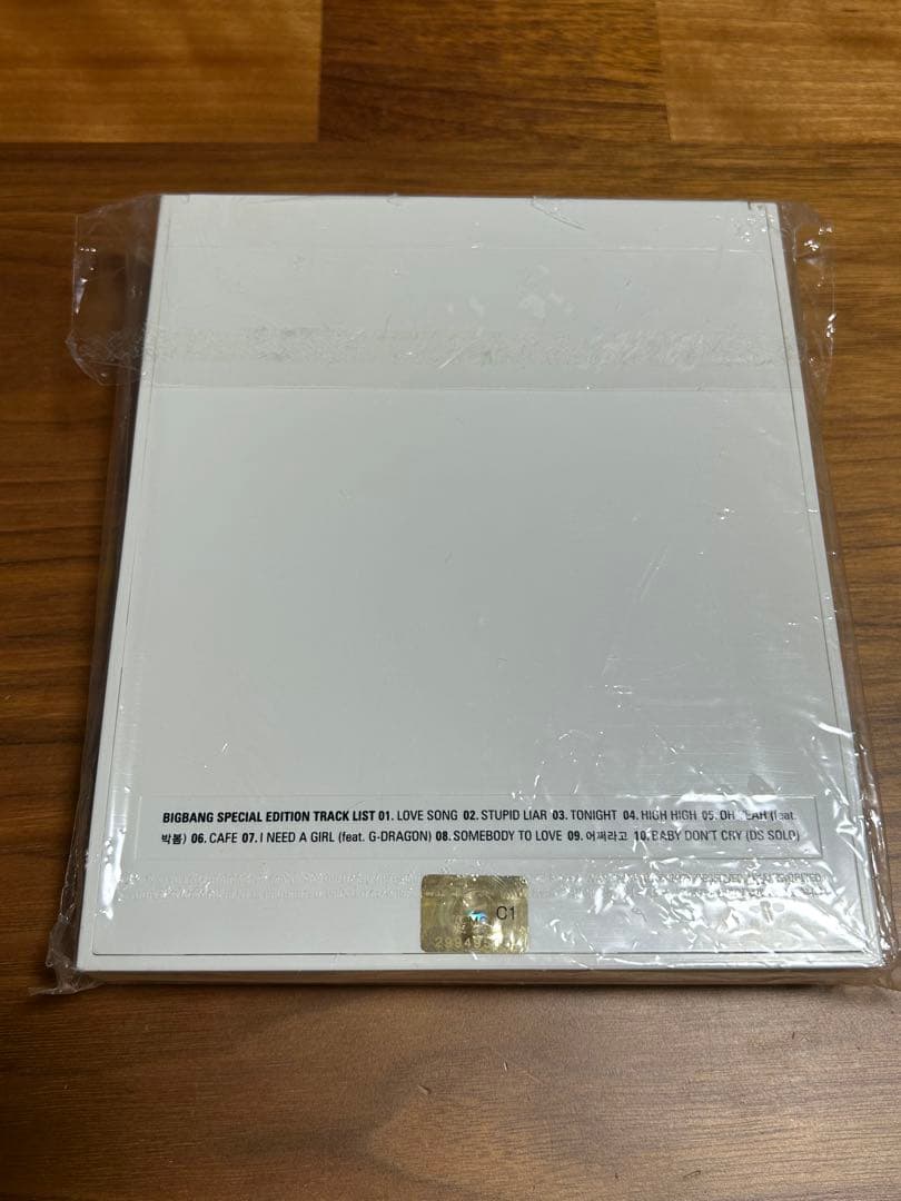 BIGBANG SPECIAL EDITION CD 韓国盤 TOPカード付