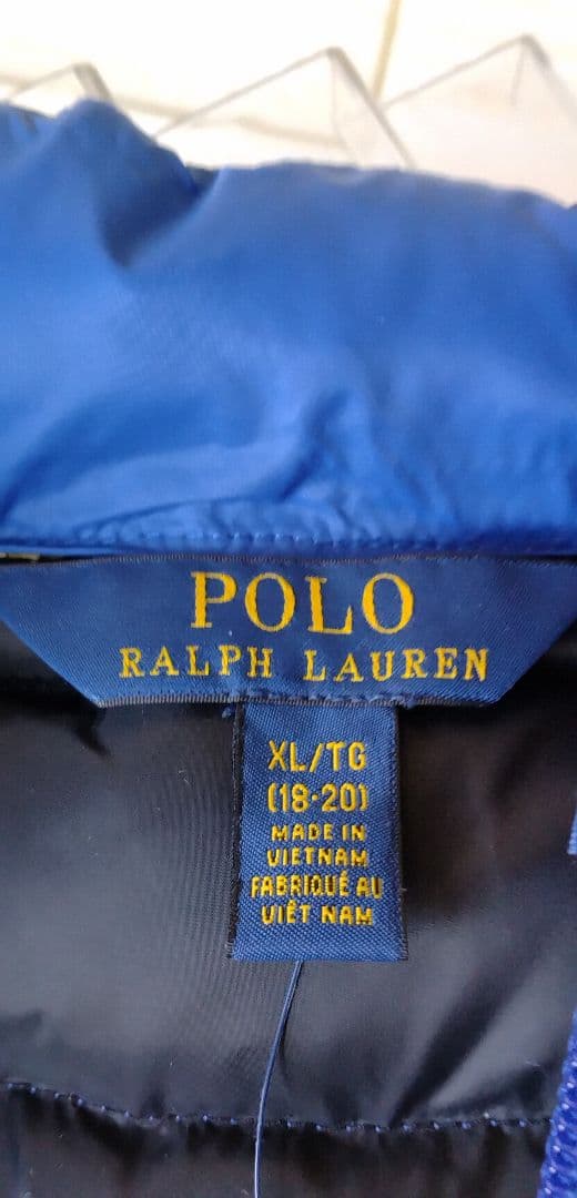 みろたろ 新品 RALPH LAUREN ダウンベスト XL170