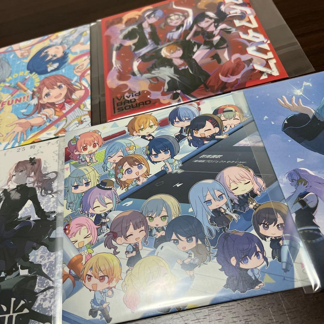 プロセカ　劇場版　入場者特典　CD コンプリートセット　7種セット