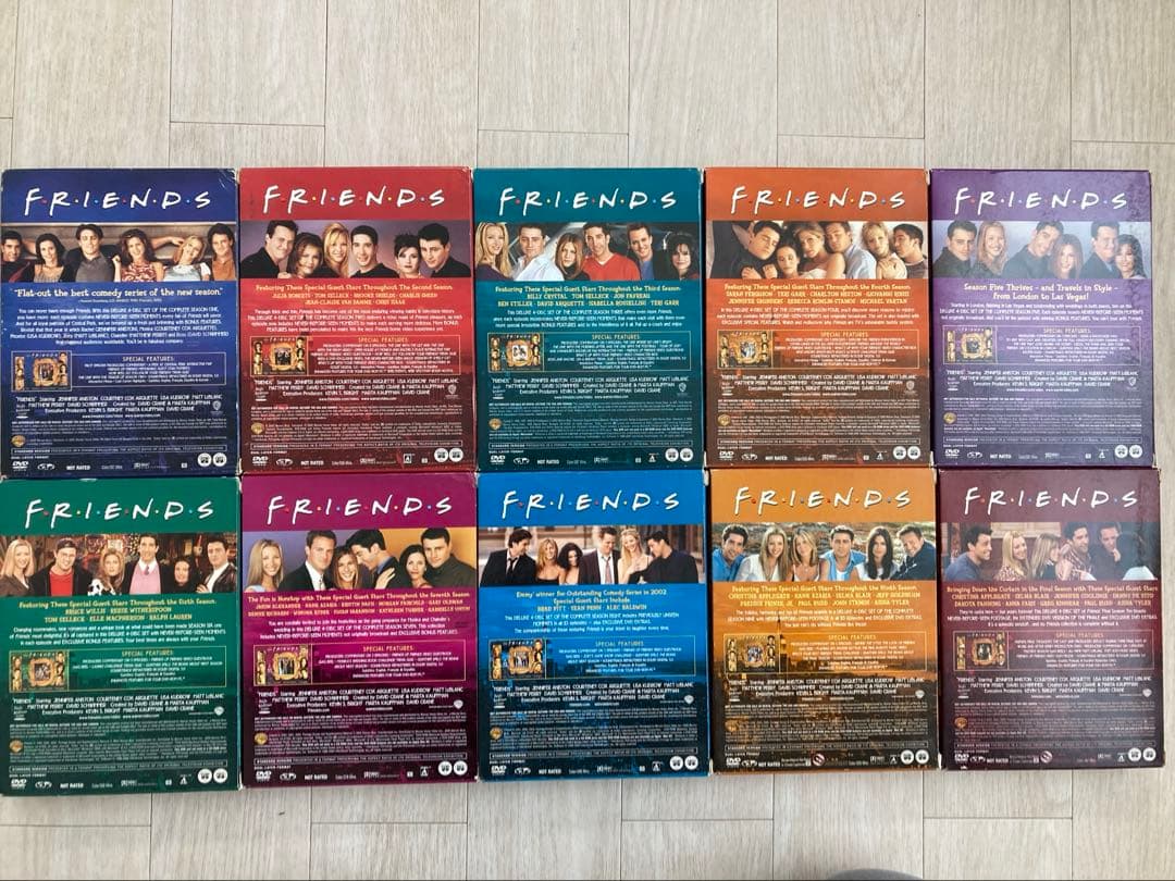 Friends DVD ボックスセット 全10シーズン 米国版