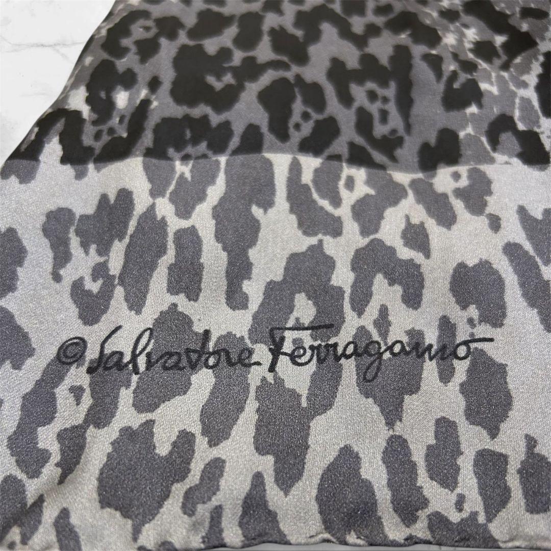 【美品✨️】Salvatore Ferragamo レオパード柄 ストール