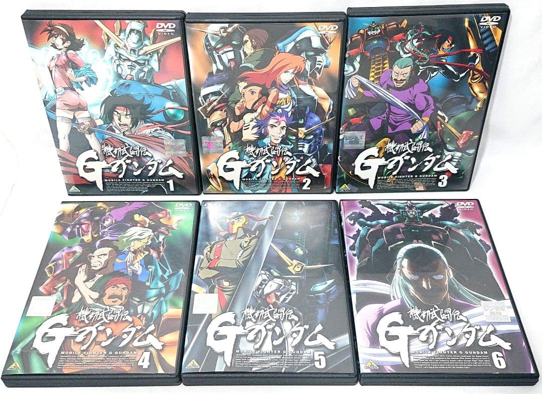 機動武闘伝Gガンダム【DVD】全12巻セット