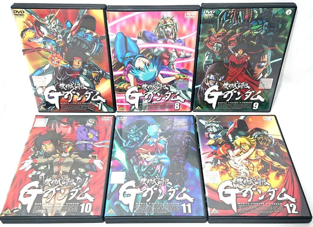 機動武闘伝Gガンダム【DVD】全12巻セット
