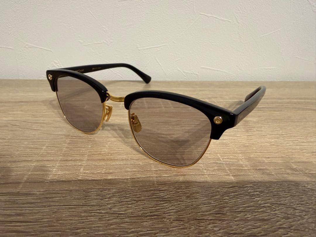 PORTER CLASSIC x 金子眼鏡 サングラス18K サーモント型