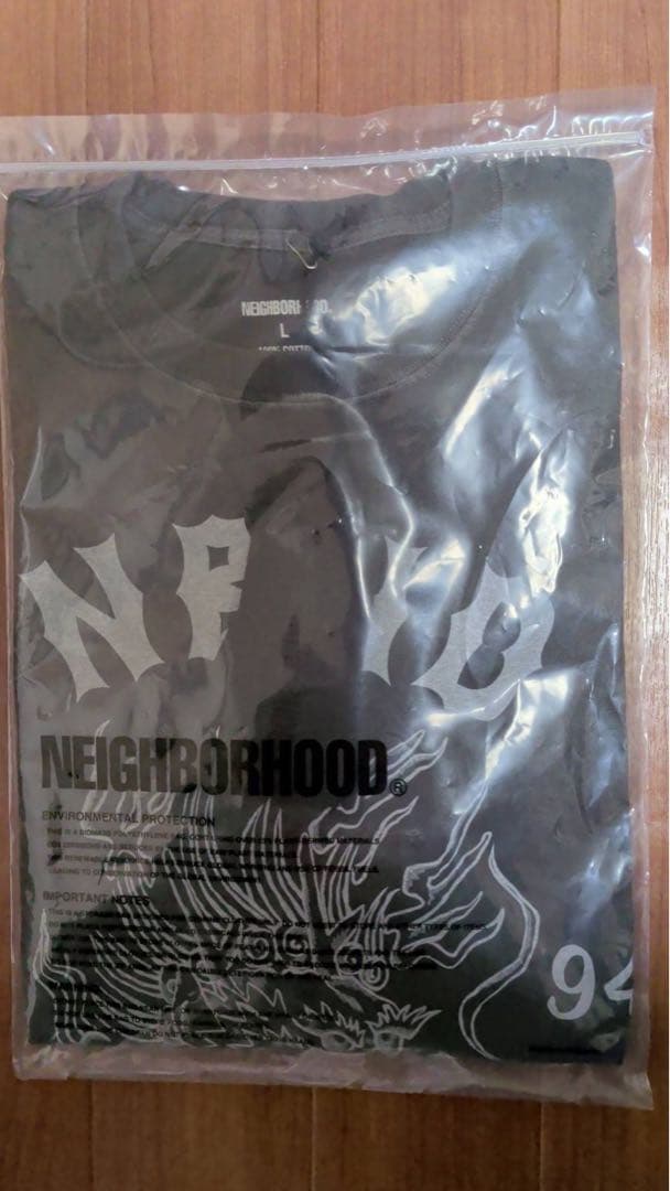 【定価以下】NEIGHBORHOOD NH .TEE LS-14 ブラック L