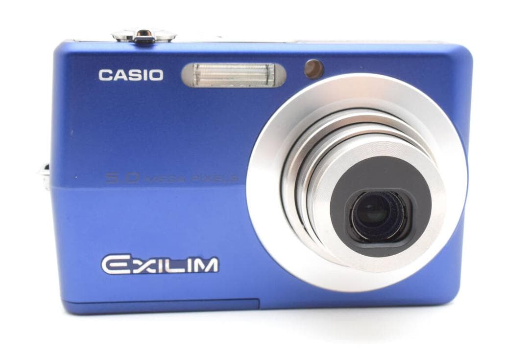 美品 カシオ　CASIO EXILIM EX-Z500 ブルー ＃A426