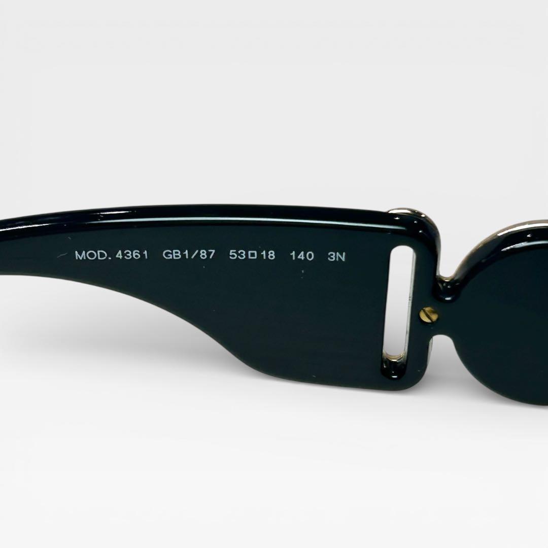 VERSACE ヴェルサーチ メドゥーサ サングラス Y2K ビギー ブラック
