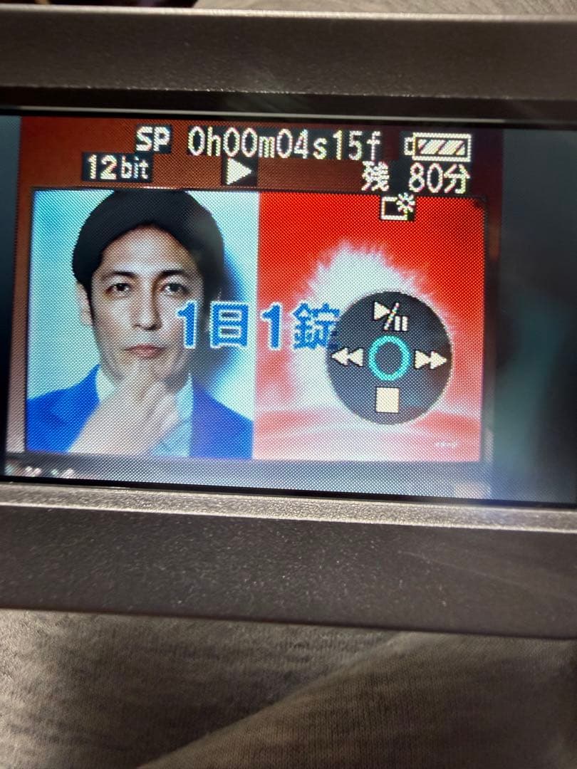 【動作品】Panasonic NV-GS500 MiniDV対応 ビデオカメラ