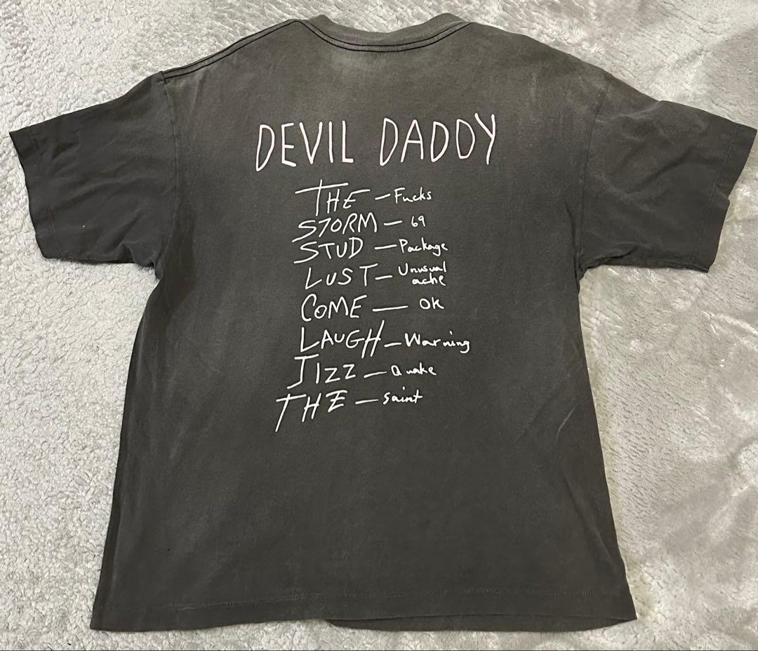 トップス SAINT MICHAEL/25SS/SSTEE/DEVIL DADDY