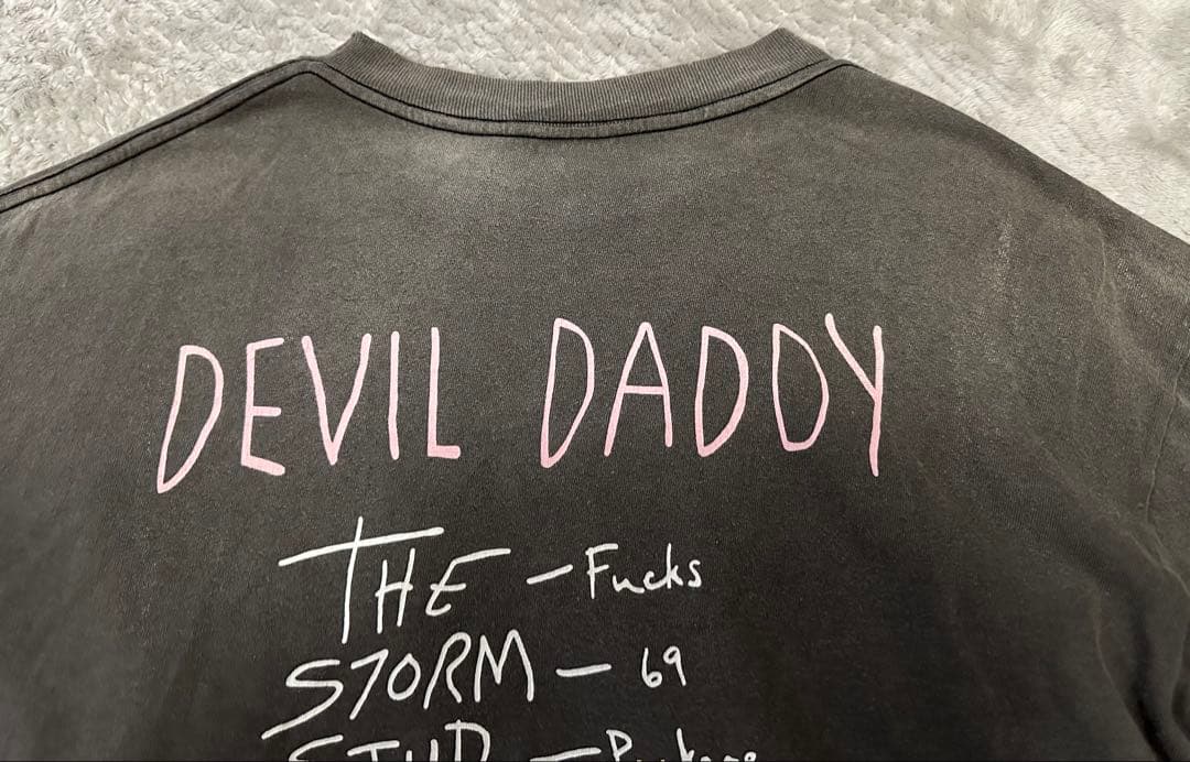 トップス SAINT MICHAEL/25SS/SSTEE/DEVIL DADDY