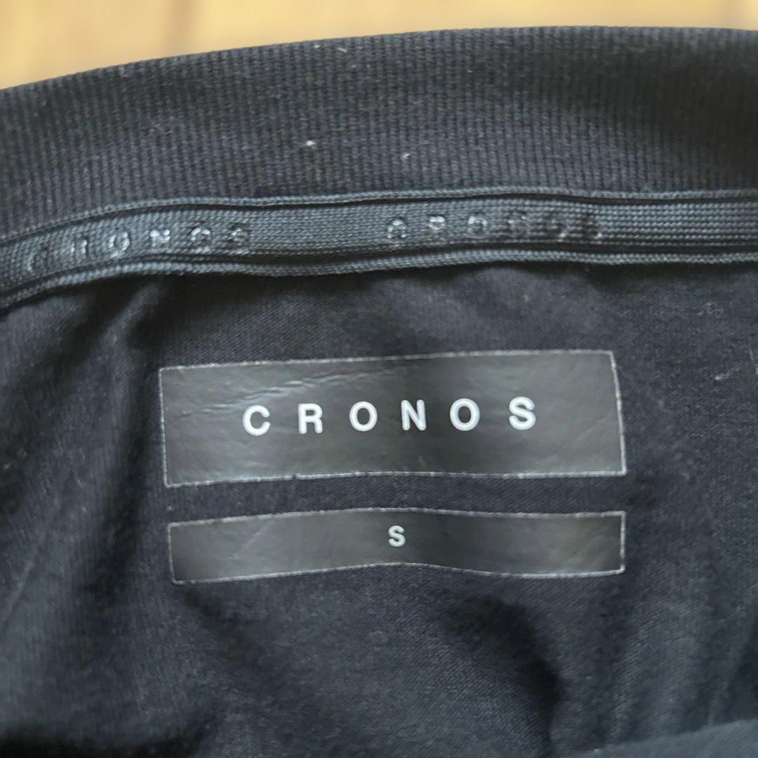 CRONOS カラーブラック Tシャツ Sサイズ