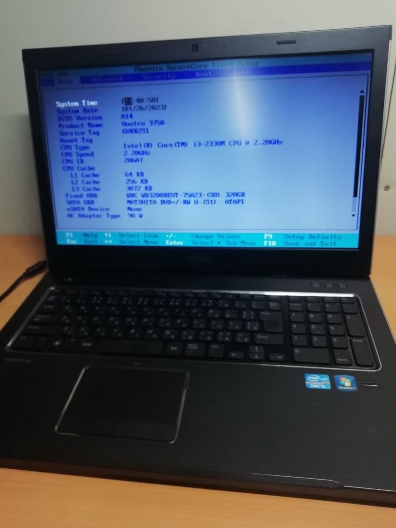 Dell Vostro 3750　ジャンク