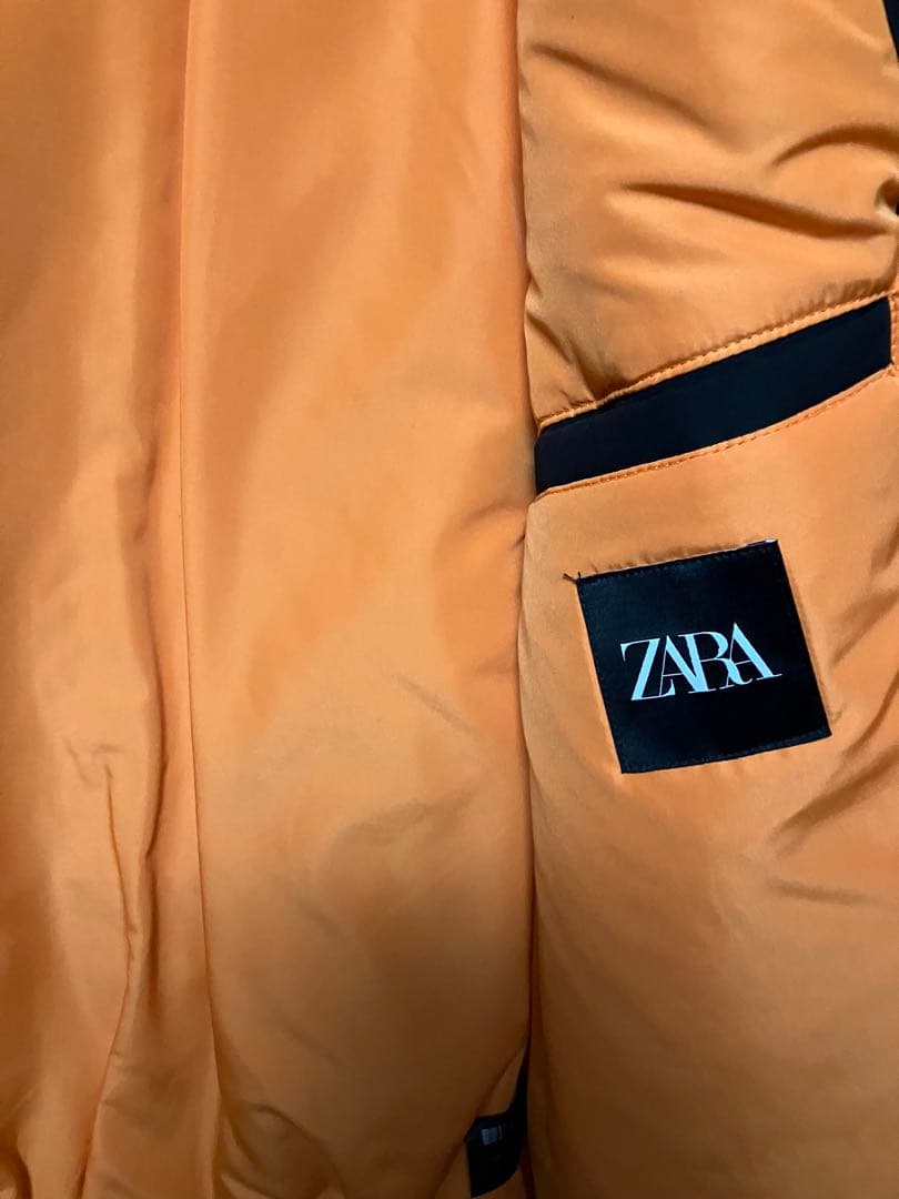 ZARA ブラック MA-1 ジャケット アウター