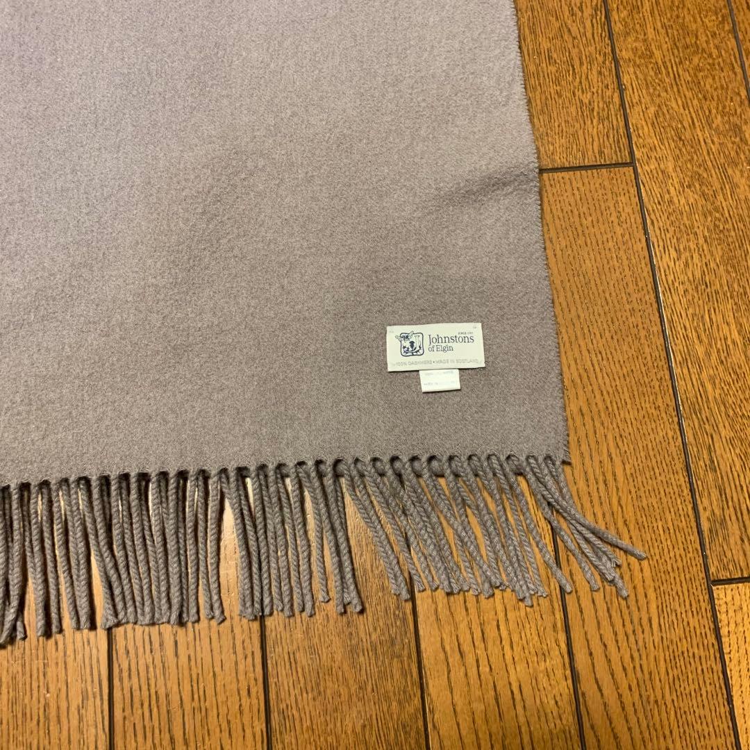 ★Johnstons of Elgin カシミヤ 大判ストール マフラー★