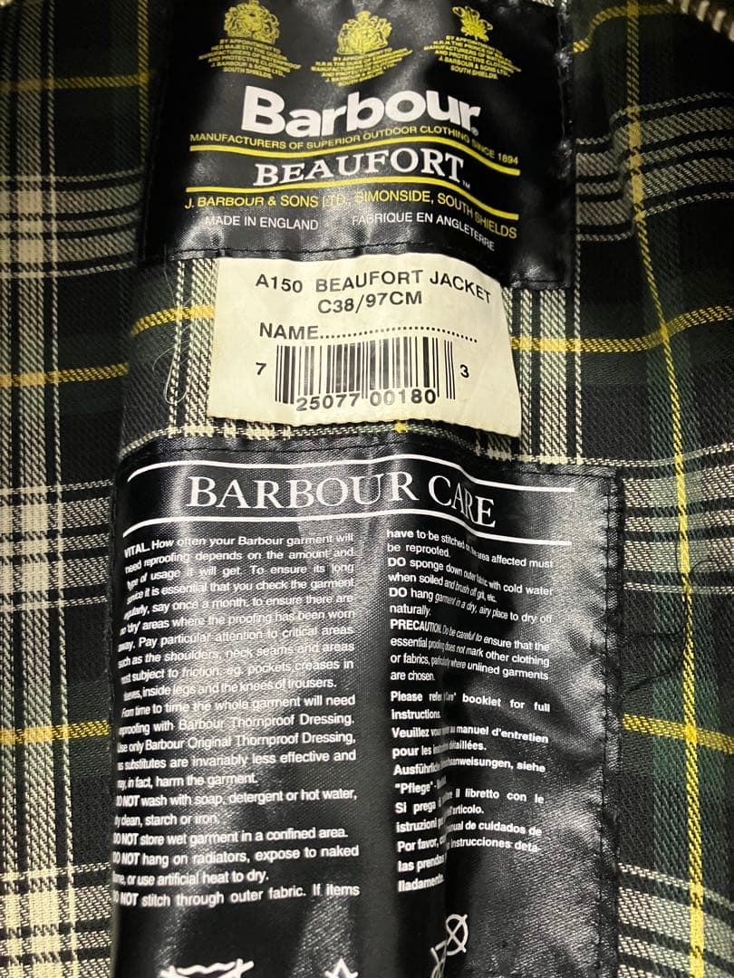 ヴィンテージBEAUFORT名品Britishwax-jacket market