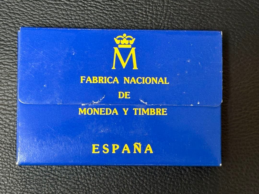 スペイン　5 ECU  認証書付　1989年発行