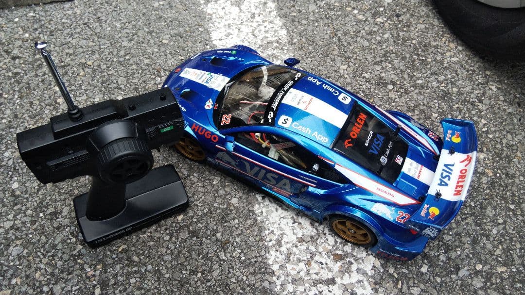 1/10ラジコンセット（ボディRAYBRIG　NSX）