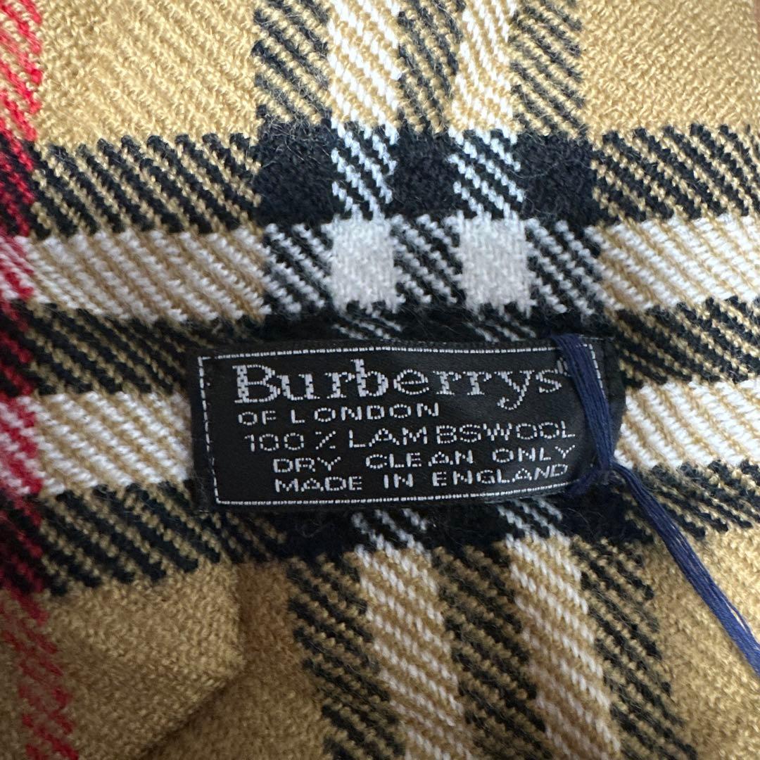 Burberryマフラー　新品　未使用　イングランド製