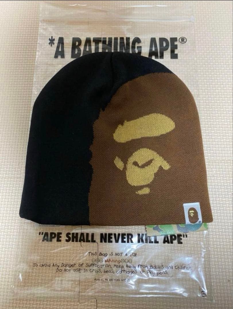 帽子 BAPE APE HEAD KNIT CAP