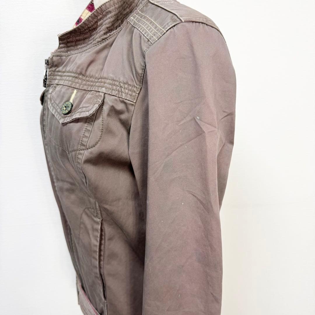 y2k❤️ 00s DIESEL ウォッシュ加工 ミリタリージャケット