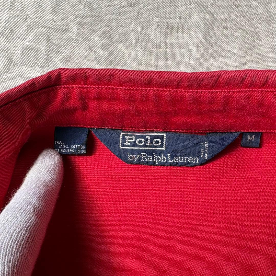 90’s Polo by Ralph Lauren レッド 赤 スウィングトップ