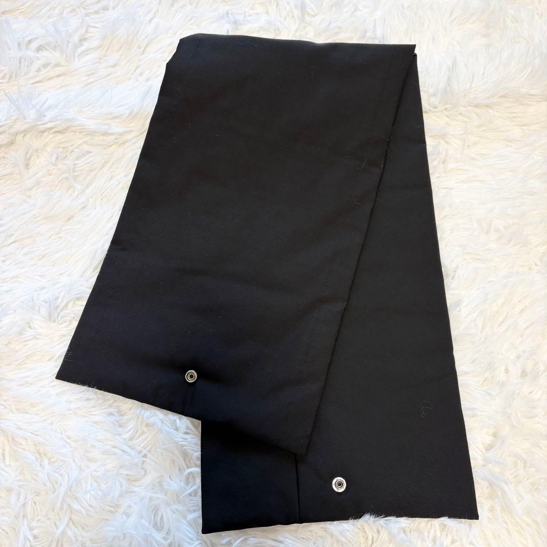 PLAIN PEOPLE マフラー付 ロングダウンコート 4 XL 黒 2way
