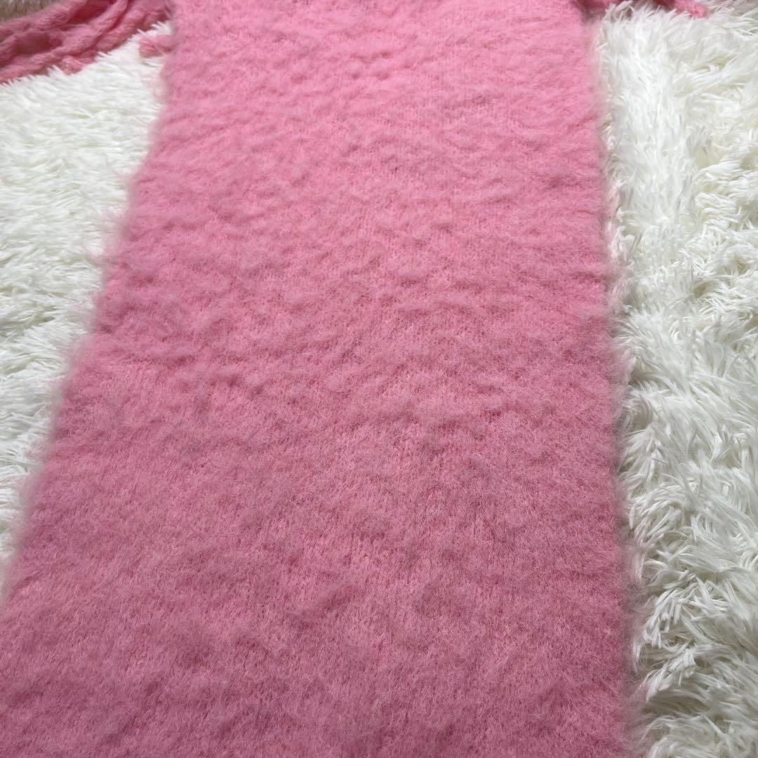メゾンスペシャル　シャギー　ストールmaisonspecial ニットマフラー