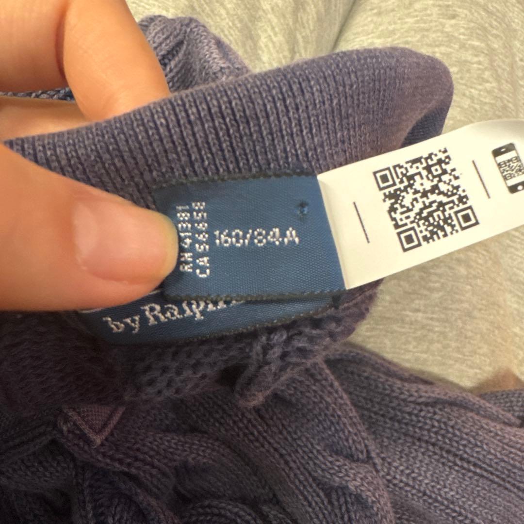 POLO RALPH LAUREN ケーブルニット ポロシャツ
