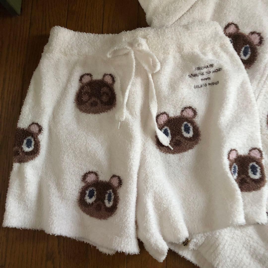 完売品！ジェラートピケ　あつ森　上下セット　つぶきち　まめきち