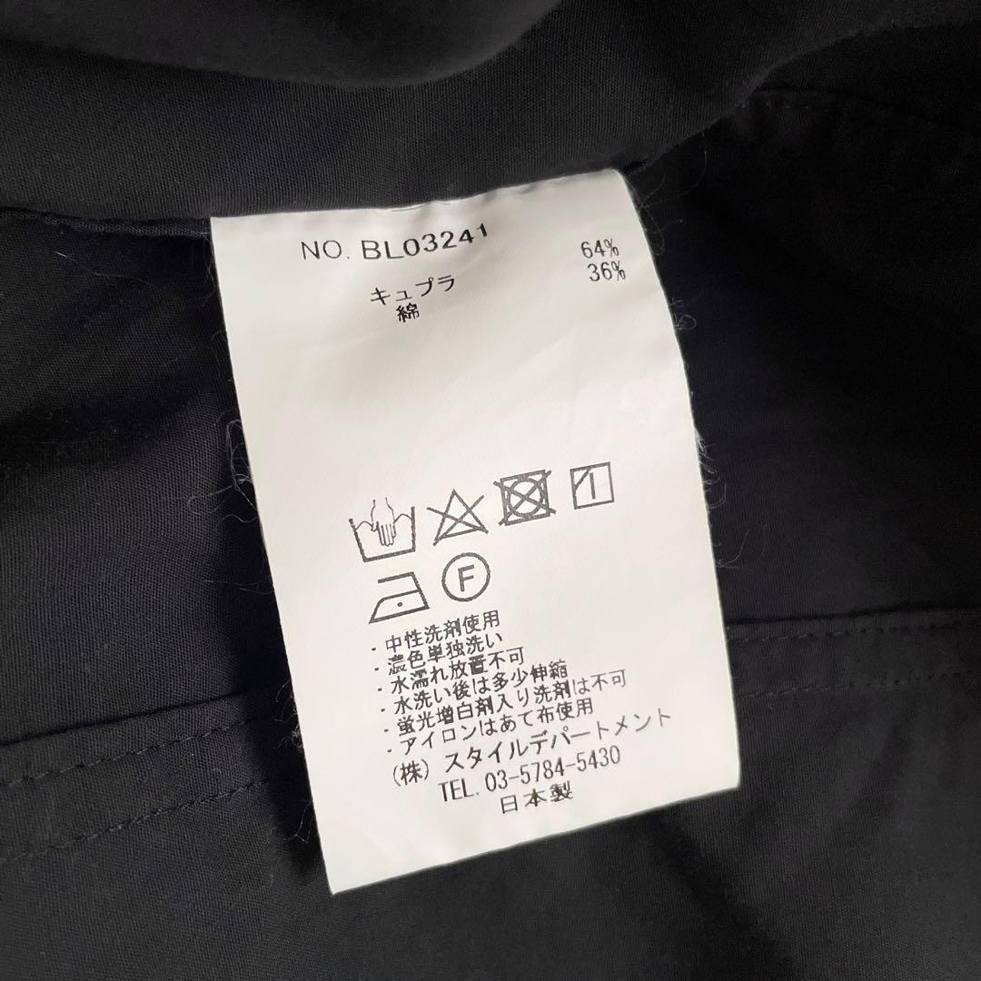 STILL BY HAND キュプラコットンブルゾン BL03241 48サイズ
