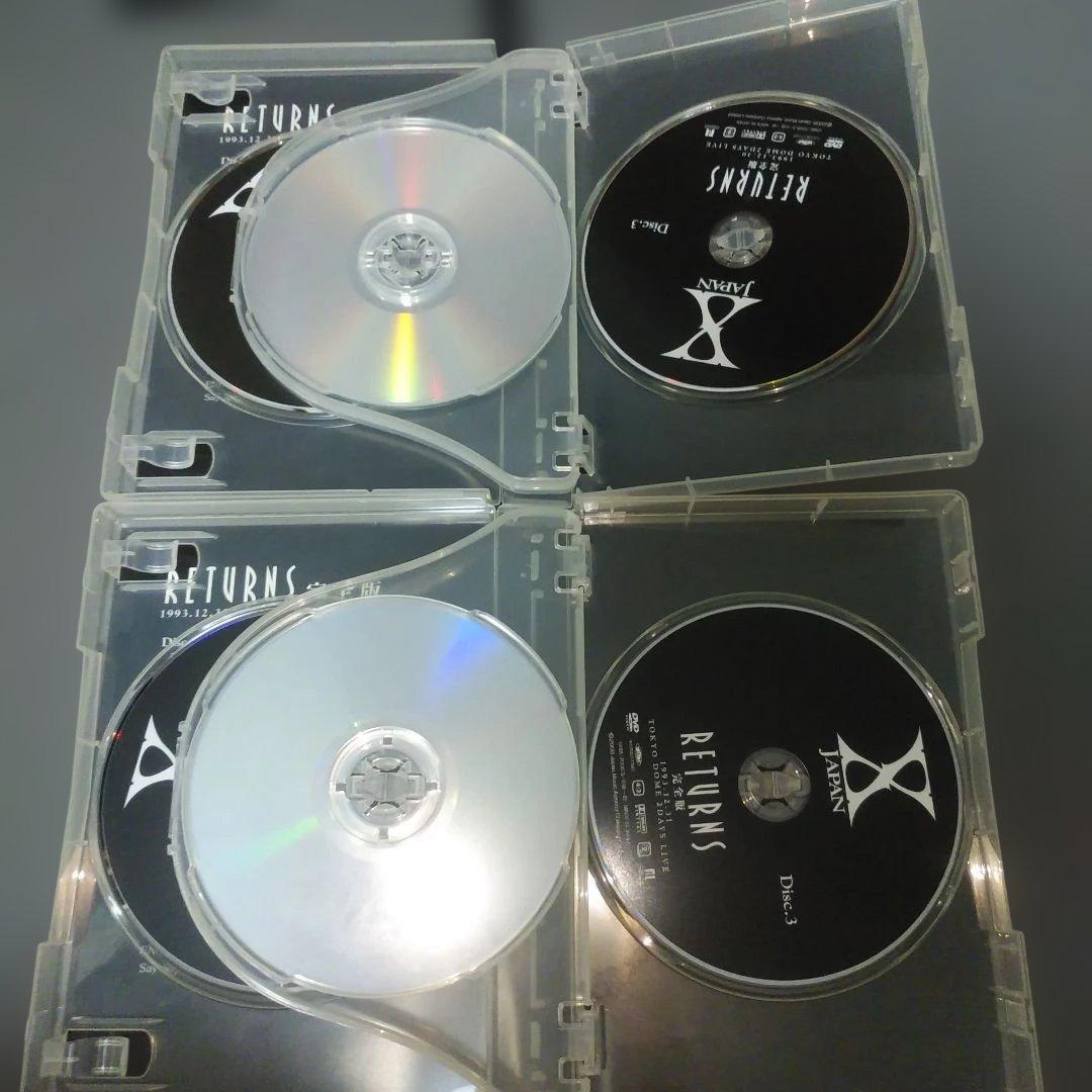X JAPAN RETURNS 完全版 DVD　ポストカード付き