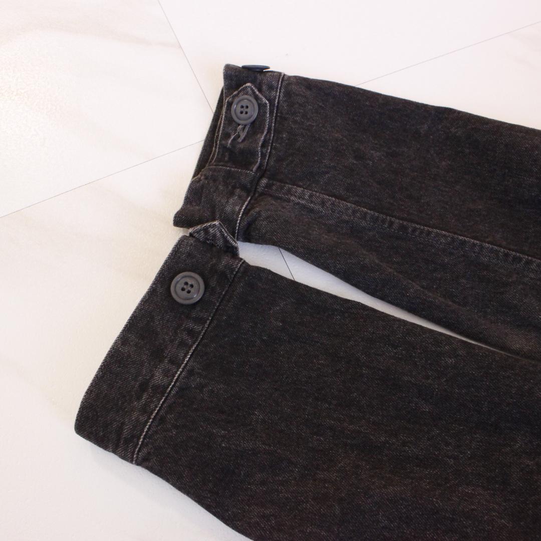 The DUFFER of ST.E デニムモッズコート XL 黒